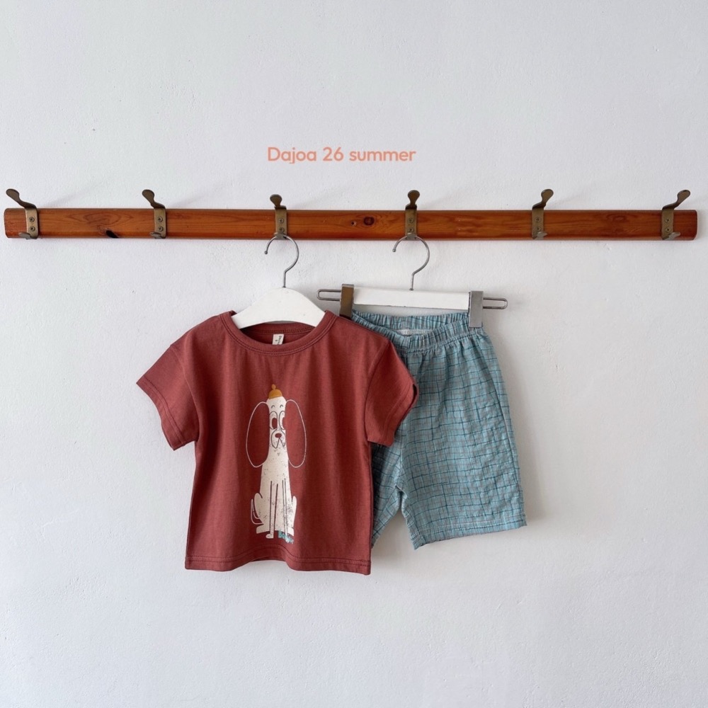 DAJOA 夏季大耳朵小狗套裝-細節圖7