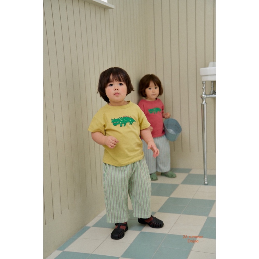 DAJOA 夏季斑駁鱷魚印花手足套裝-細節圖2