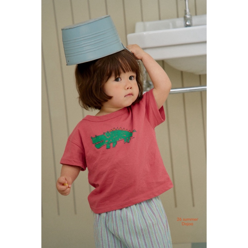 DAJOA 夏季斑駁鱷魚印花手足套裝-細節圖4