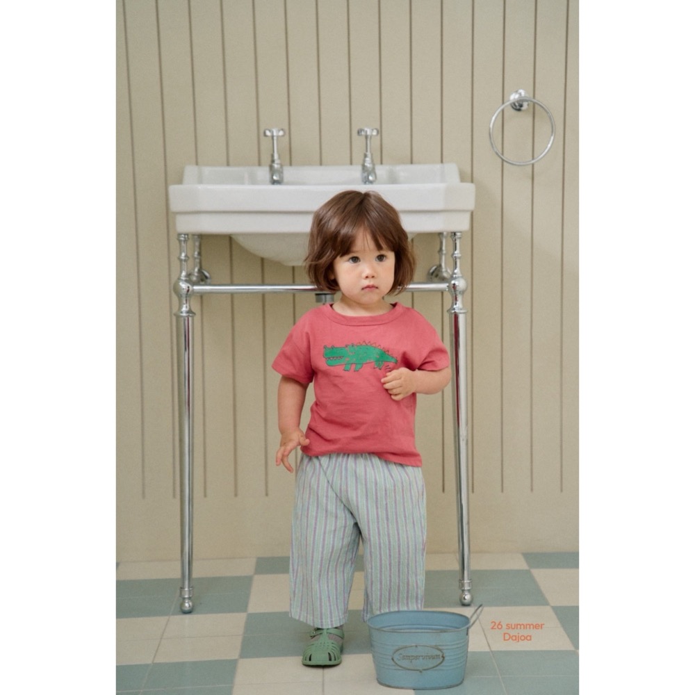 DAJOA 夏季斑駁鱷魚印花手足套裝-細節圖5