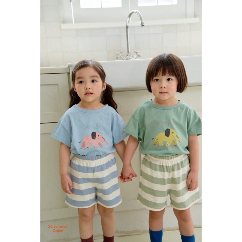 DAJOA 夏季大象印花手足套裝-細節圖2