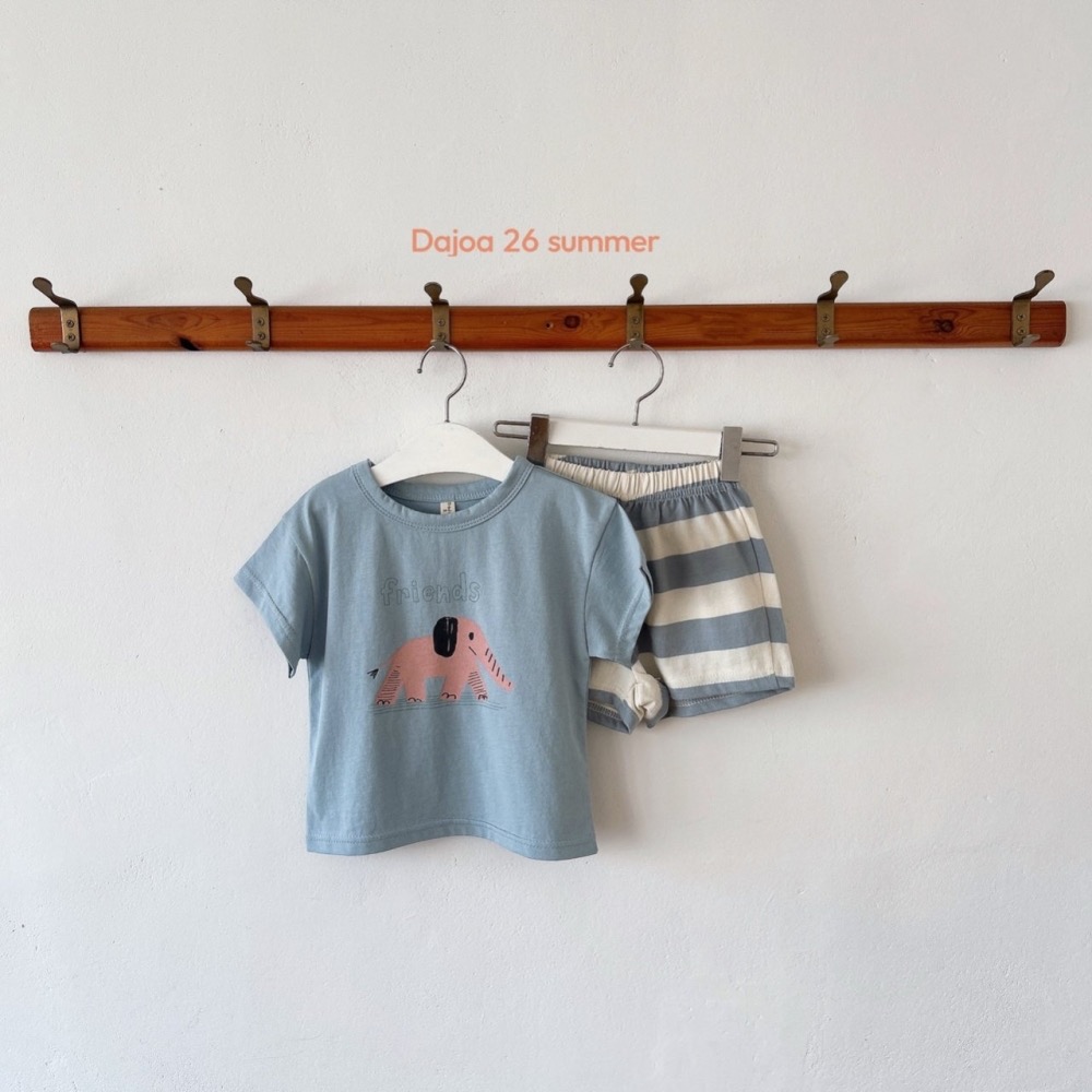 DAJOA 夏季大象印花手足套裝-細節圖5