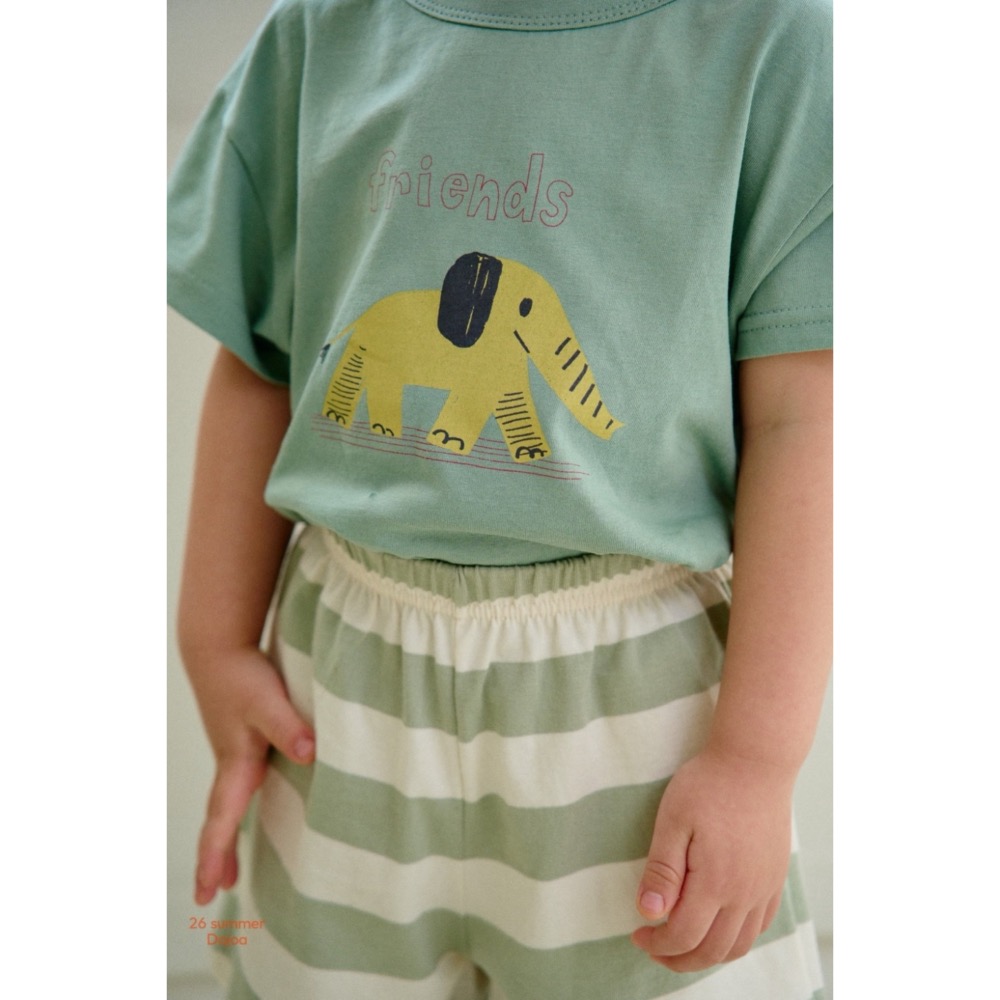 DAJOA 夏季大象印花手足套裝-細節圖8