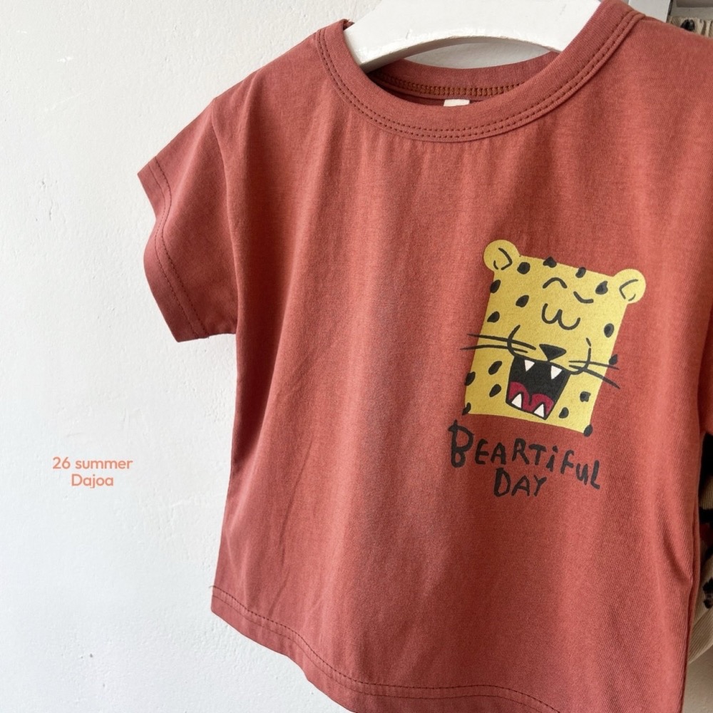 DAJOA 夏季花豹印花手足套裝-細節圖8