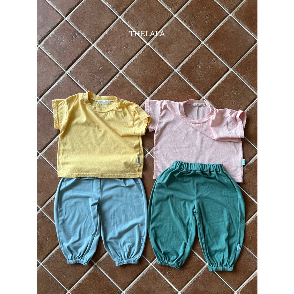 Thelala 夏季飽和色素面防曬褲-細節圖5
