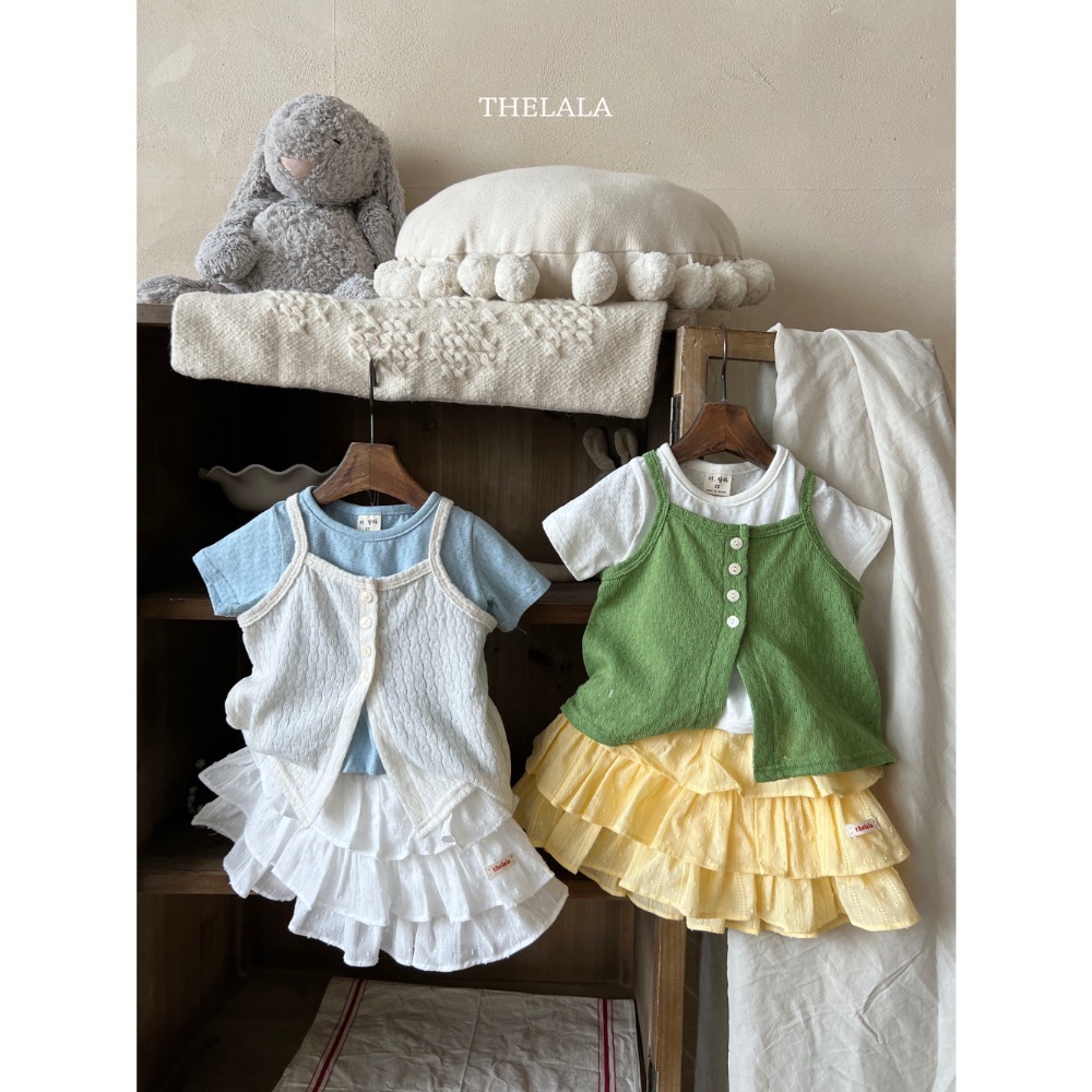 Thelala 夏季舒適素面上衣-細節圖5