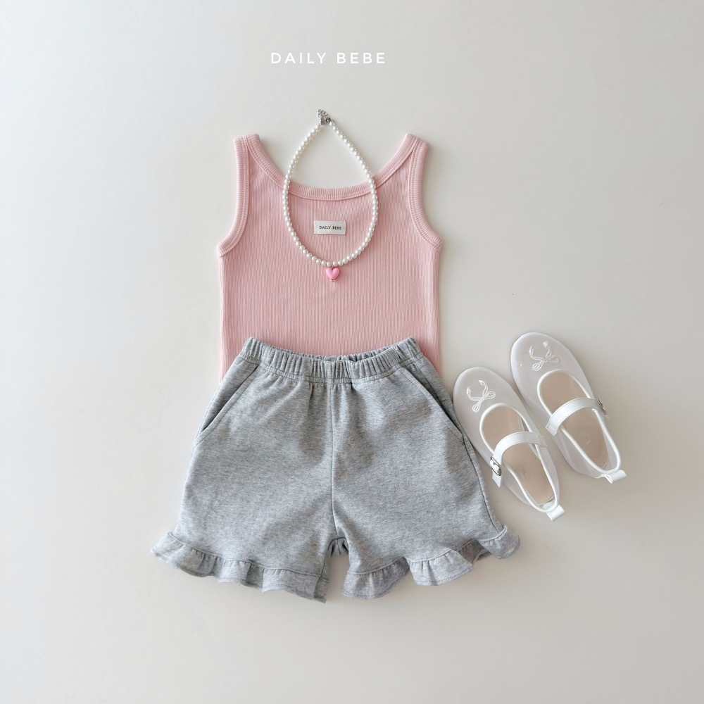 Daily Bebe 夏季荷葉邊短褲-細節圖7