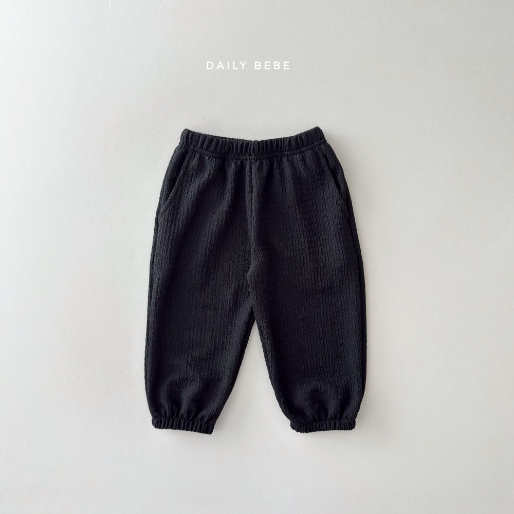 Daily bebe 夏季輕薄涼爽素面防蚊褲-細節圖3