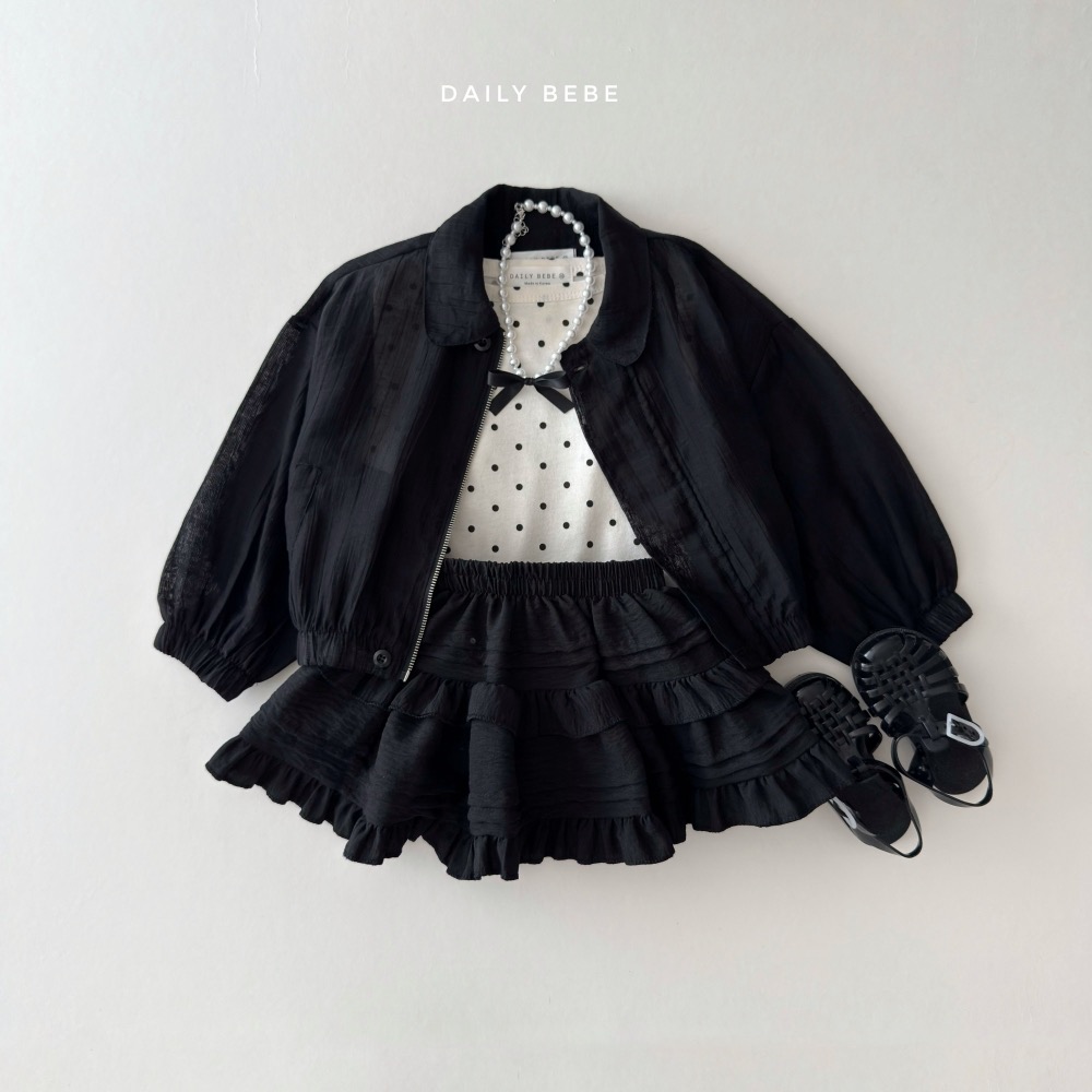 Daily Bebe 夏季輕薄拉鍊外套-細節圖6