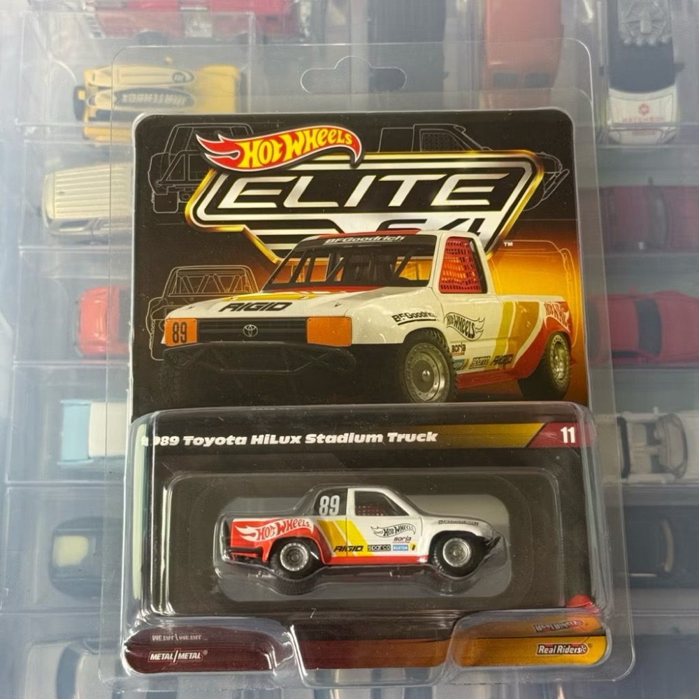 現貨 Hot Wheels 風火輪小汽車 Elite64 1989 Toyota HiLux Truck 豐田 競技皮卡-細節圖3