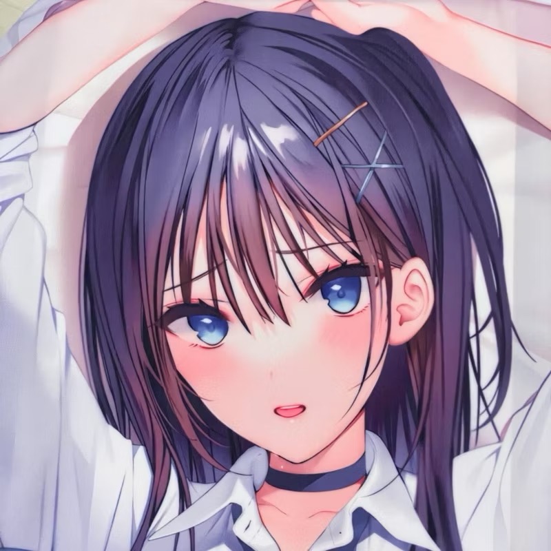 現貨 繪師原創 魔太郎 女友系列  日向りあな 日向莉亞娜 JK 女高中生 等身抱枕套 等身枕套-細節圖4