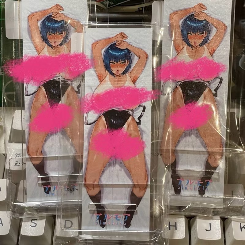 現貨 日本原版 アルモア ピジャ 繪師原創 金城遙華 等身抱枕壓克力牌 壓克力公仔-細節圖2