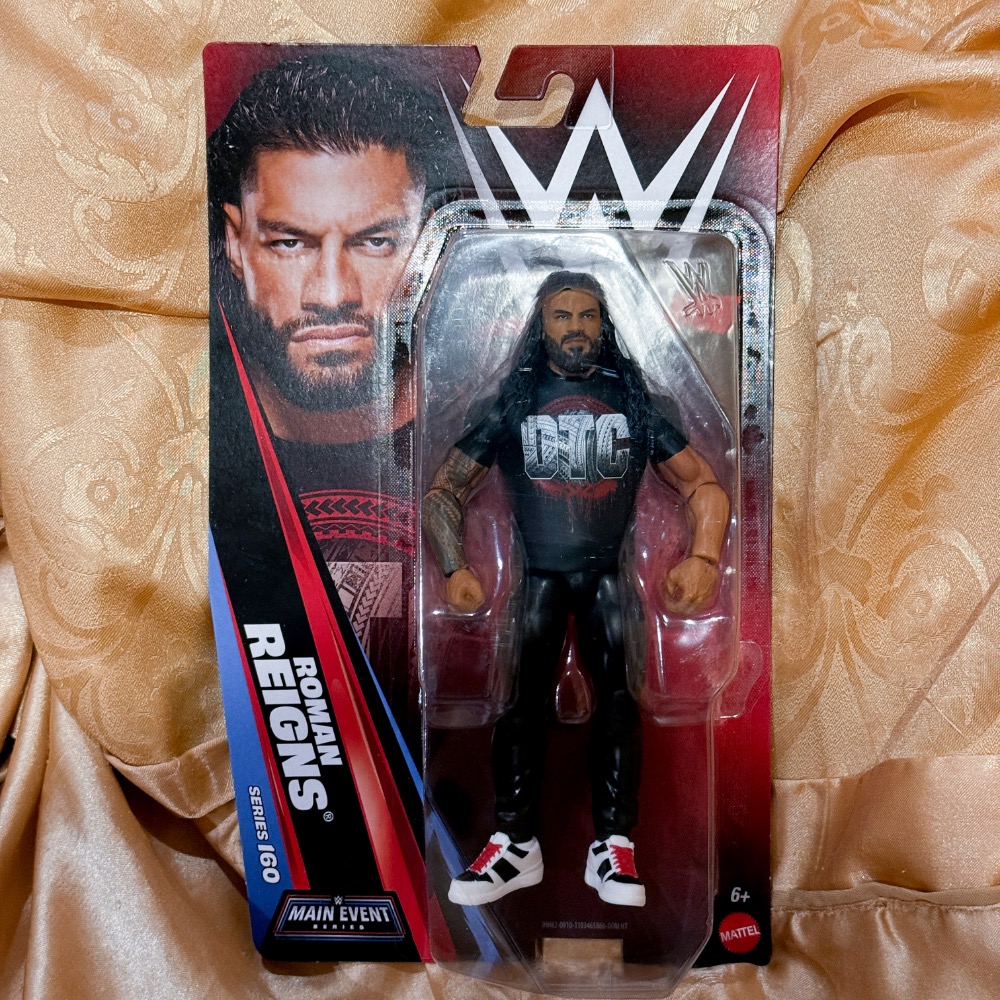 現貨 WWE Main Event Series 160 摔角人偶 Roman Reigns OTC-細節圖2
