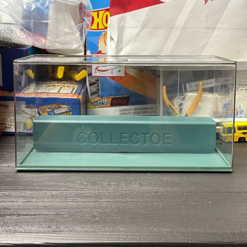 現貨 奶油風 公仔展示盒 階梯款 公仔收納盒 公仔收納展示盒 泡泡瑪特 盲盒 盲盒展示盒 透明展示盒-細節圖2