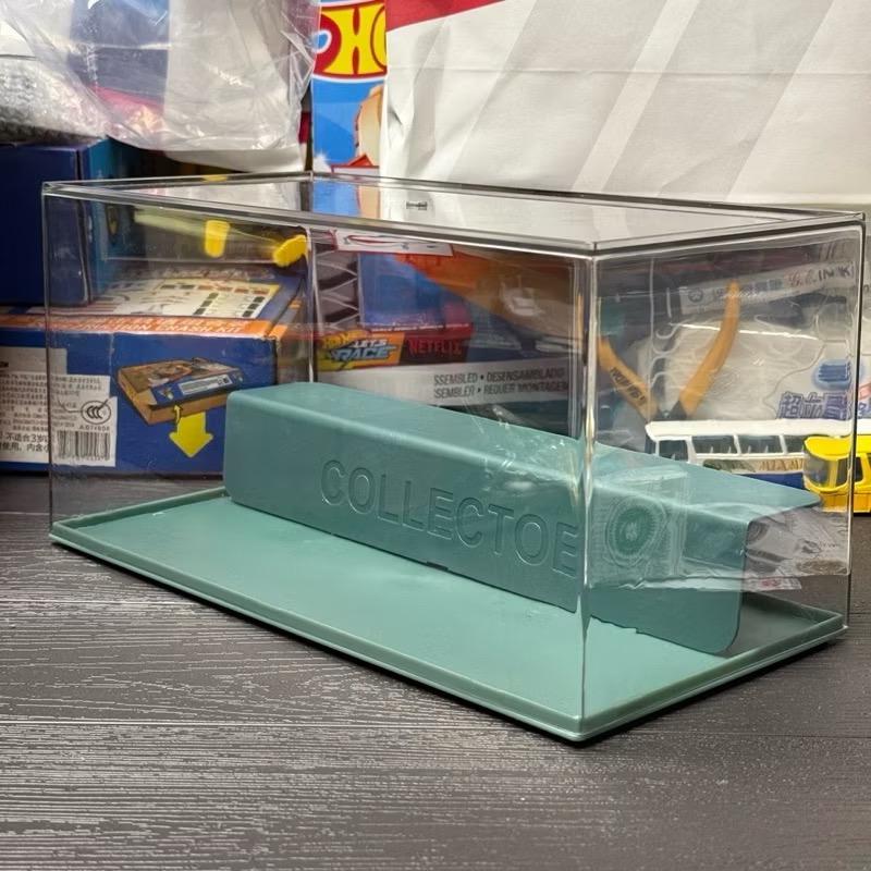 現貨 奶油風 公仔展示盒 階梯款 公仔收納盒 公仔收納展示盒 泡泡瑪特 盲盒 盲盒展示盒 透明展示盒-細節圖3