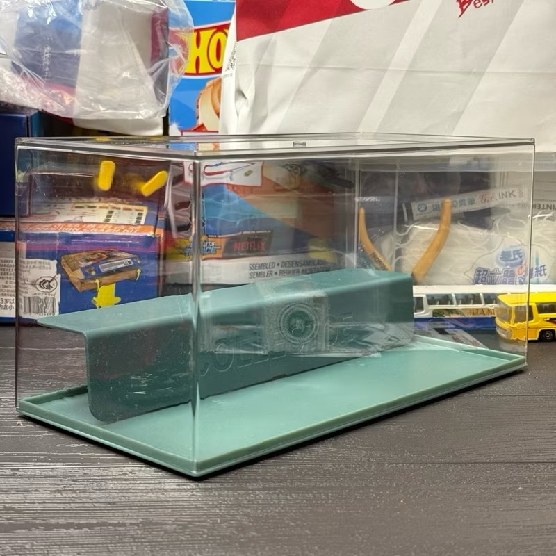 現貨 奶油風 公仔展示盒 階梯款 公仔收納盒 公仔收納展示盒 泡泡瑪特 盲盒 盲盒展示盒 透明展示盒-細節圖4