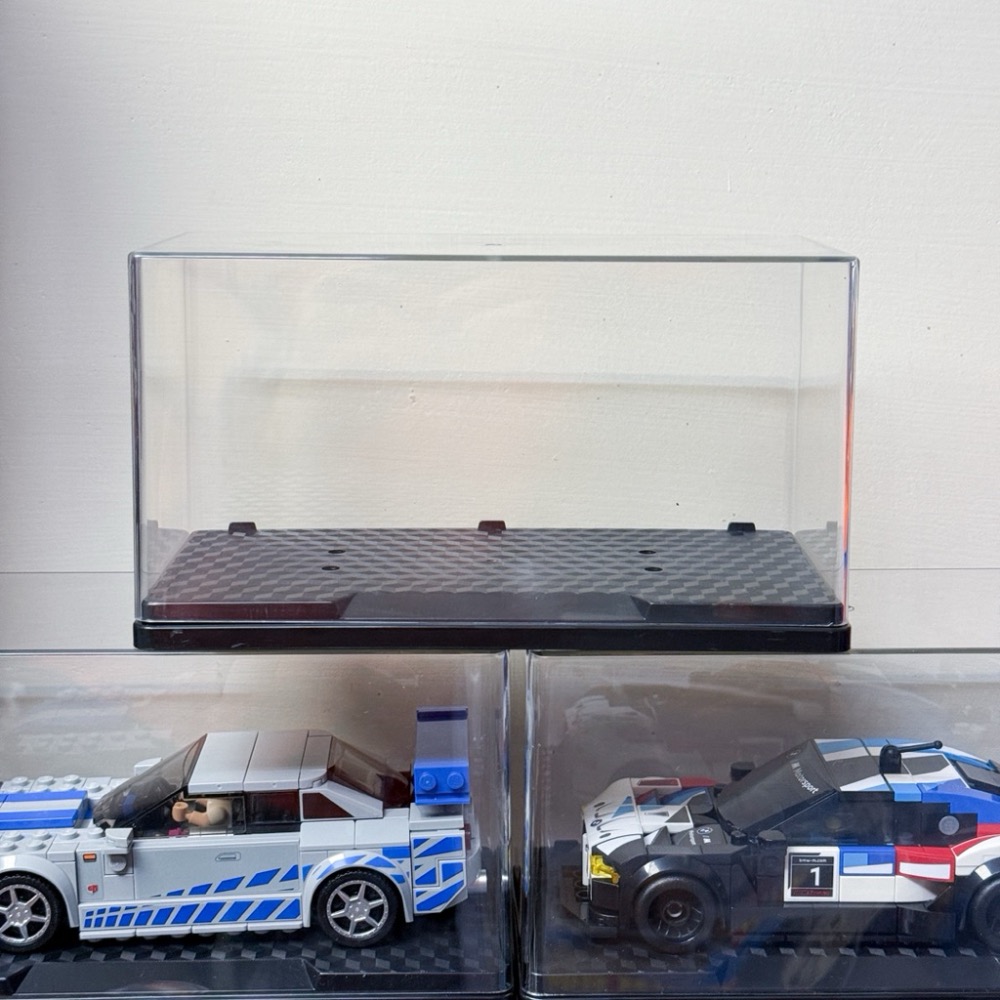 現貨 Lego 樂高 speed champions 極速賽車 透明蓋一體成型 車子展示盒 透明展示盒 可堆疊-細節圖2