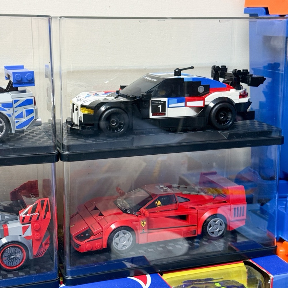 現貨 Lego 樂高 speed champions 極速賽車 透明蓋一體成型 車子展示盒 透明展示盒 可堆疊-細節圖6