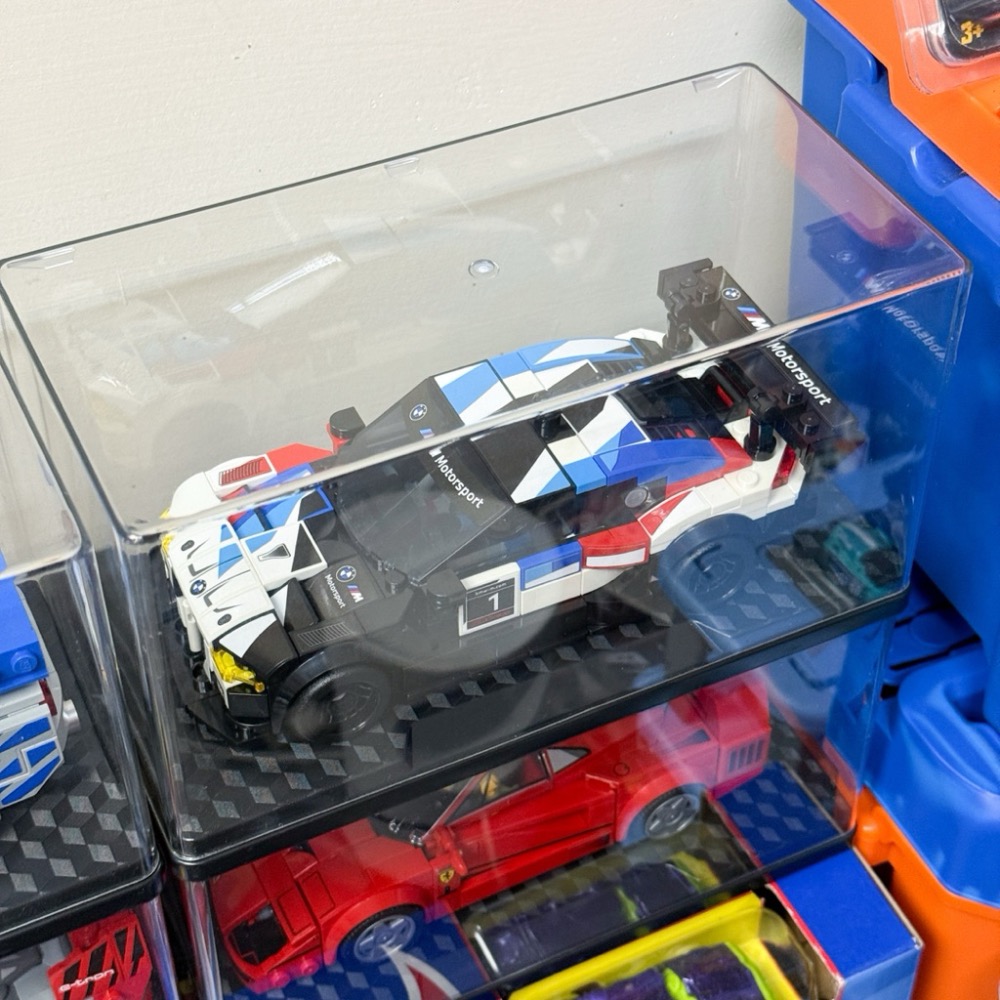 現貨 Lego 樂高 speed champions 極速賽車 透明蓋一體成型 車子展示盒 透明展示盒 可堆疊-細節圖8