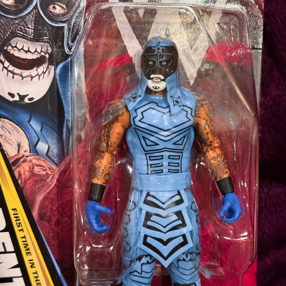 稀有現貨 WWE 摔角人偶 Series 163 Penta 蒙面摔角手 可動公仔-細節圖7