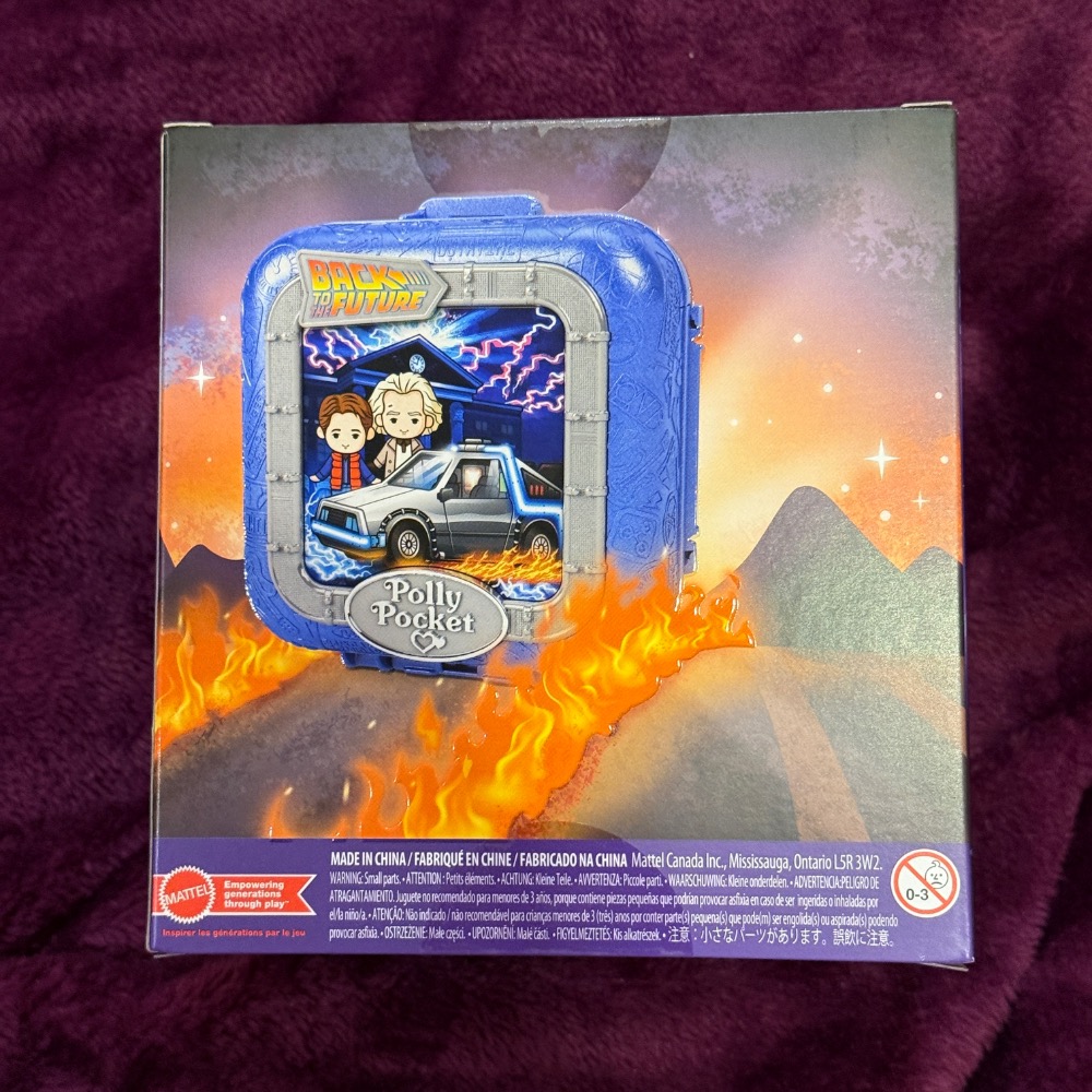 現貨 美泰限定 Back to the future 回到未來 口袋波莉 Polly Pocket 口袋玩具 萬能麥斯-細節圖3