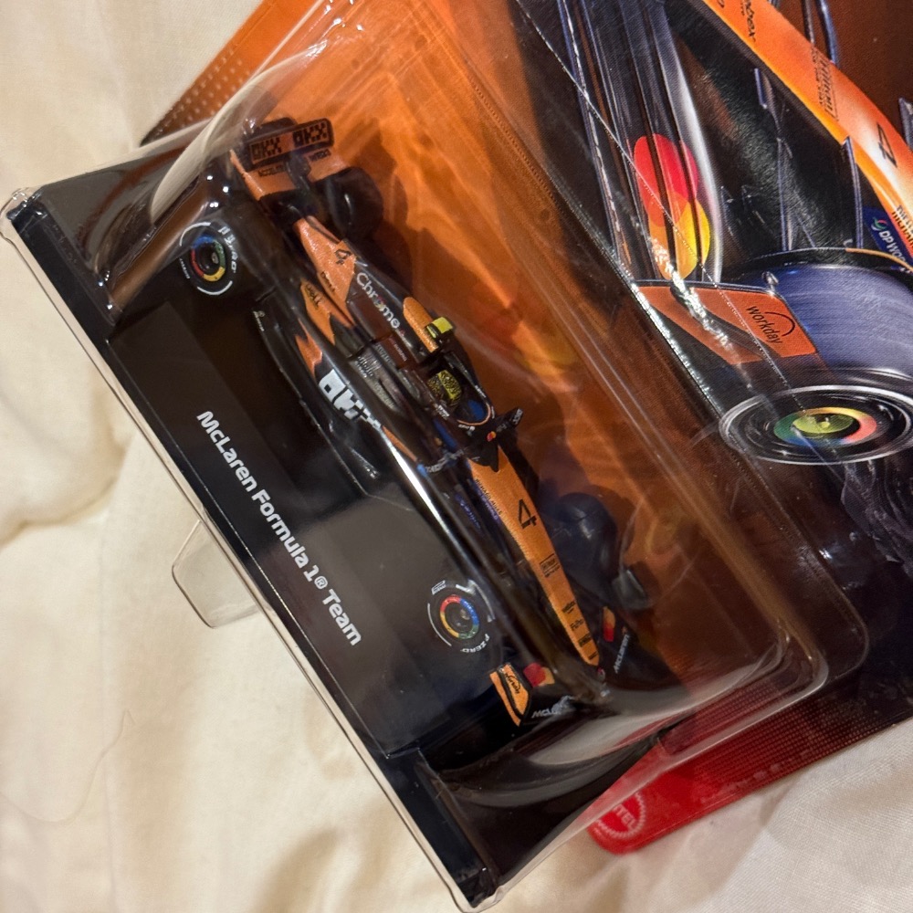 現貨 2025 Hot Wheels 風火輪 F1 一級方程式 #4 Lando Norris 麥拉倫 冠軍車隊-細節圖3