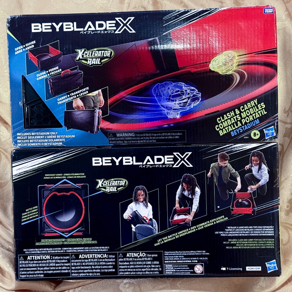 現貨 正版美版限定 Beyblade X 戰鬥陀螺 X世代 折疊戰鬥盤 攜帶型戰鬥盤 對戰盤 戰鬥台-細節圖4