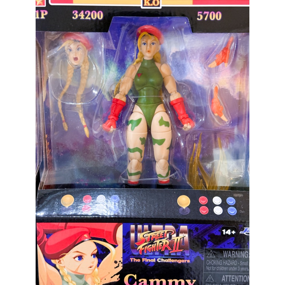 現貨TOYS JADA TOYS 快打旋風 2 嘉米（Cammy）倩咪 6吋可動公仔 street fight-細節圖3