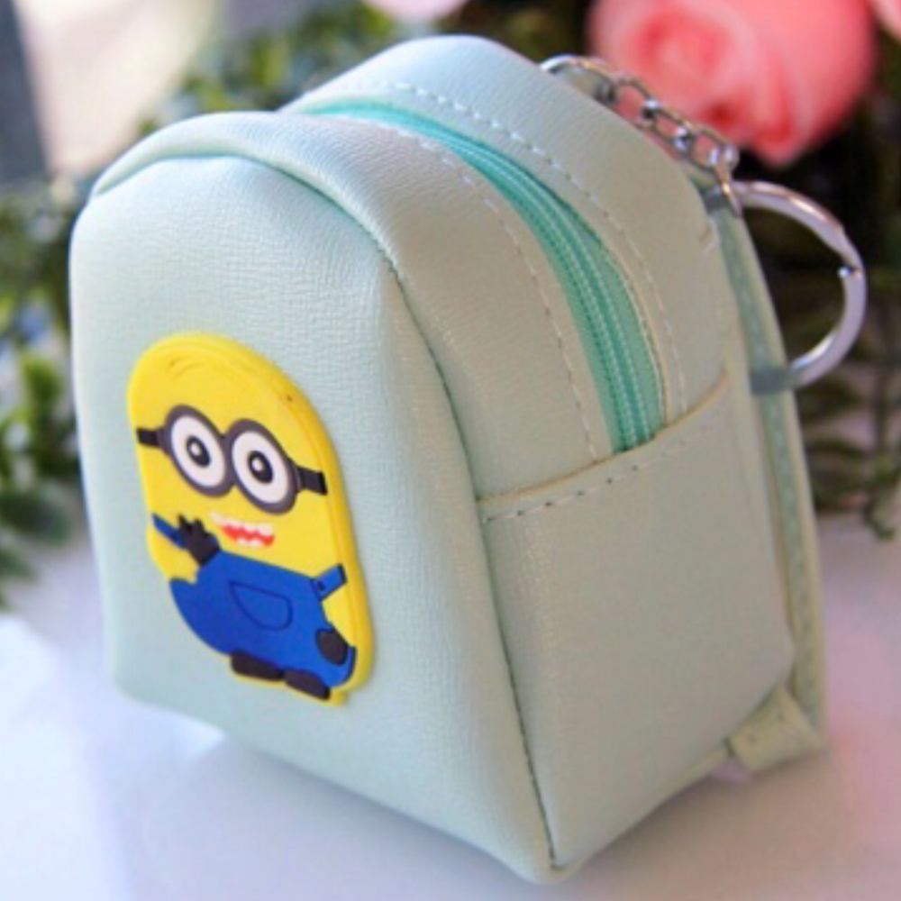 可愛卡通迷你書包造型零錢包-細節圖3