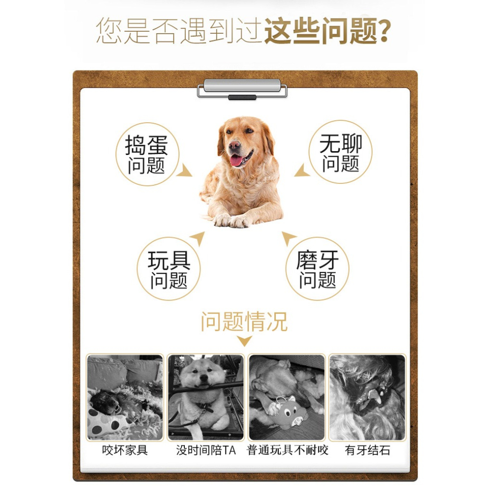 狗狗玩具 耐咬骨頭 幼犬大型犬 寵物用品 磨牙棒-細節圖3