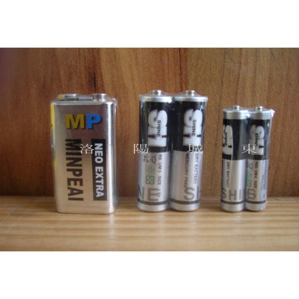 明沛 閃電環保乾電池 華聯 3號電池 4號電池 碳鋅電池 電池-電池汞含量符合環保署規定-細節圖2
