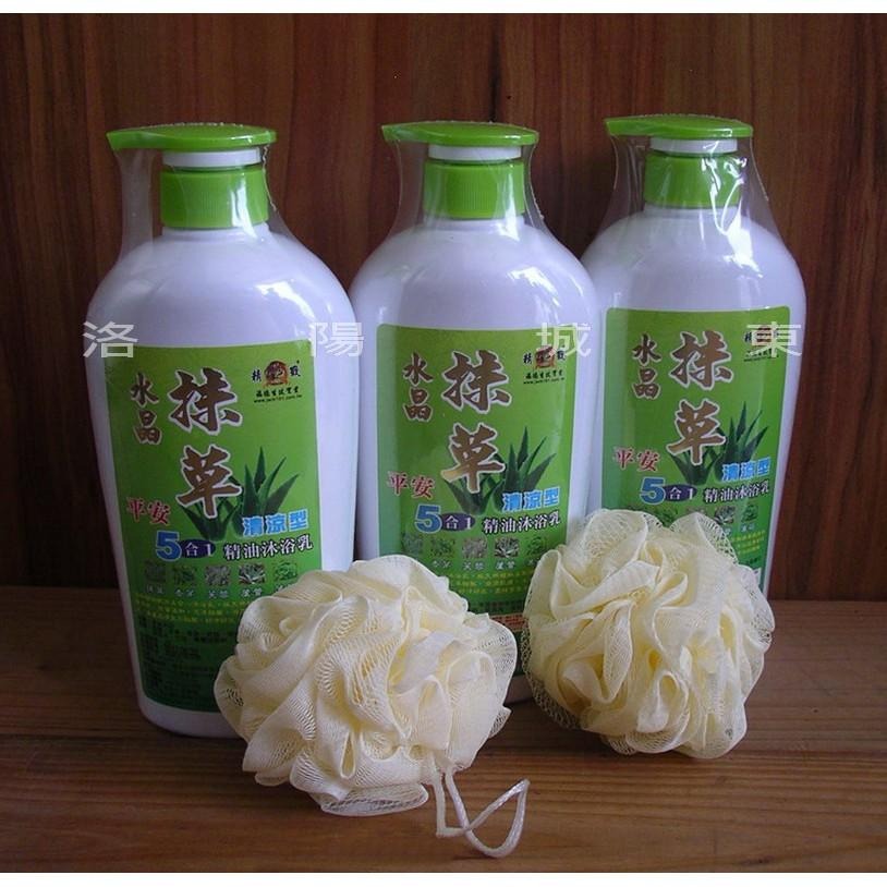 抹草水晶五合一精油沐浴乳 蘆薈 抹草 香茅 芙蓉 薄荷 水晶礦石粉末 700ml裝 (清涼型)-細節圖7