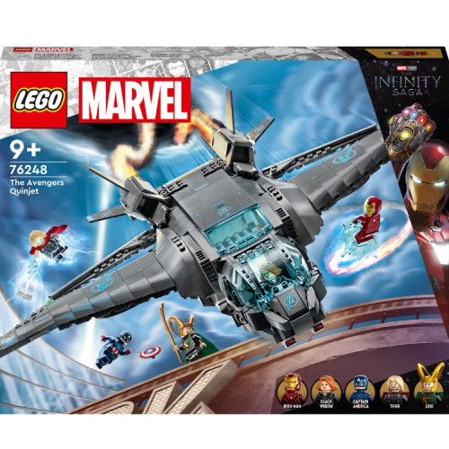 LEGO 樂高 漫威 76248 復仇者聯盟昆式噴氣式戰鬥機