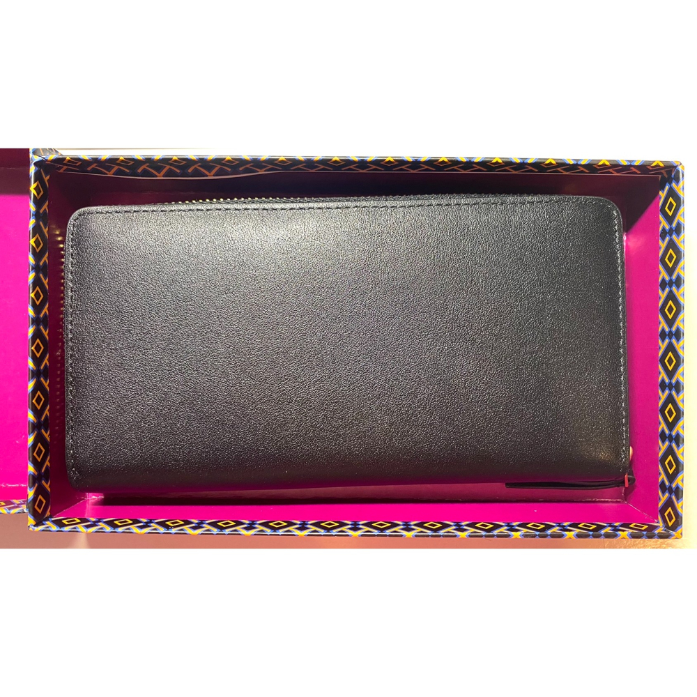 Tory Burch 41856 湯麗柏琦 2023經典 納帕牛皮 拉鏈錢包 TB長夾 女士皮夾 錢包 手抓包 附購證-細節圖3