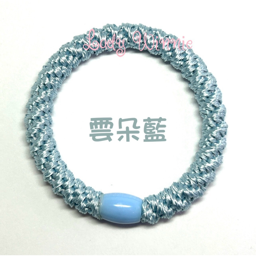 美國 L. Erickson髮圈 粗款 優雅素色-細節圖4