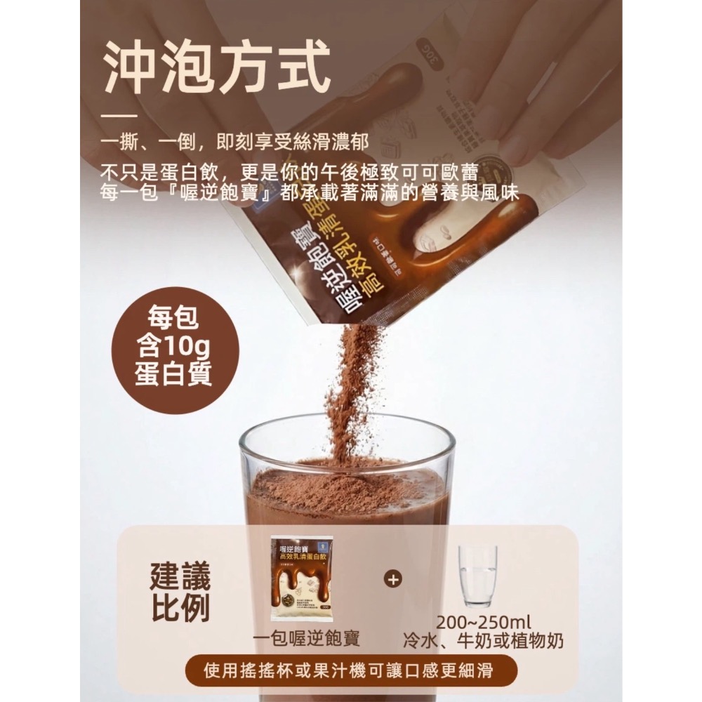 鑠樂_ 喔逆飽寶-高效乳清蛋白飲-可可歐蕾(口味)-細節圖9