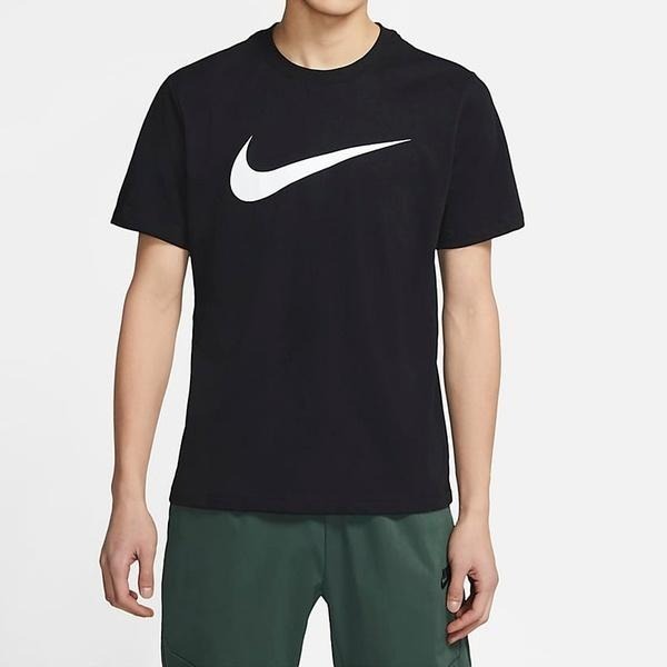 Nike 男裝 短袖上衣 純棉 經典 大Logo 黑/白【運動世界】DC5095-010/DC5095-100-細節圖3