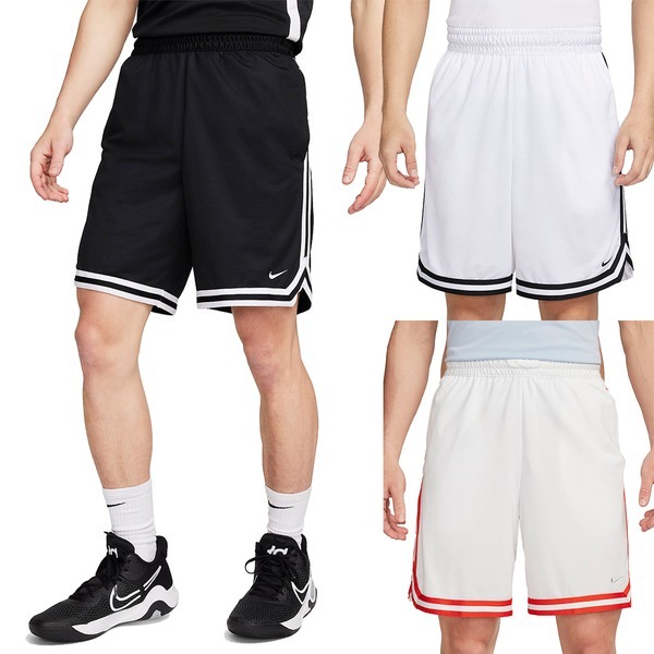 Nike 短褲 男裝 籃球 排汗 黑/白黑/白紅【運動世界】FN2652-010/100/121-細節圖2