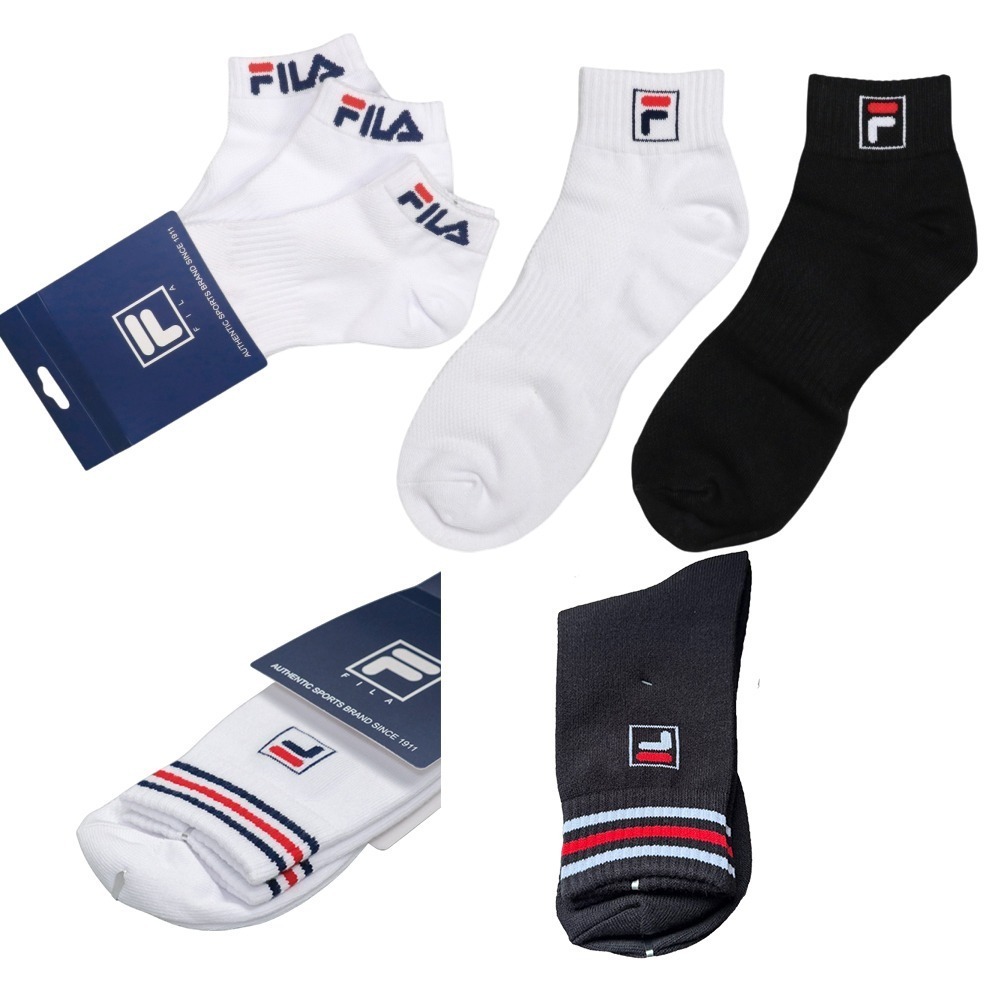 【現貨下殺】FILA 襪子【運動世界】-細節圖2