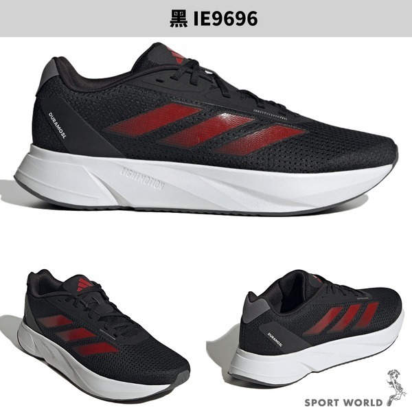 Adidas 慢跑鞋 男鞋 DURAMO SL 灰/黑/白【運動世界】IE9689/IE9696/IF7869-細節圖4