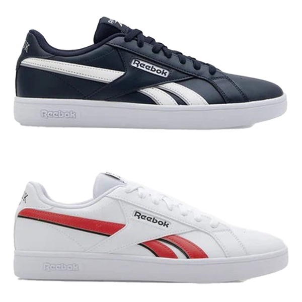 Reebok 休閒鞋 男鞋 皮革 Court Retro 藍/白【運動世界】100074391/100074392-細節圖2