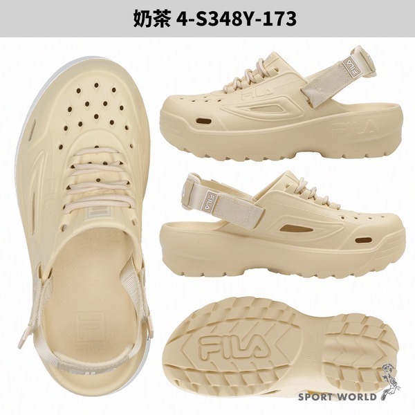 FILA 涼鞋 拖鞋 女鞋【運動世界】4-S348Y-001/4-S348Y-110/4-S348Y-173-細節圖5