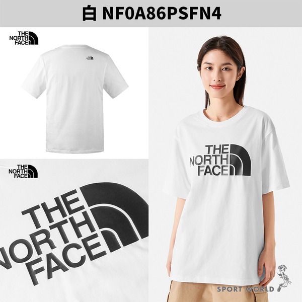 The North Face 北面 棉質短袖上衣【運動世界】NF0A86PSFN4/JK3/NL1-細節圖3