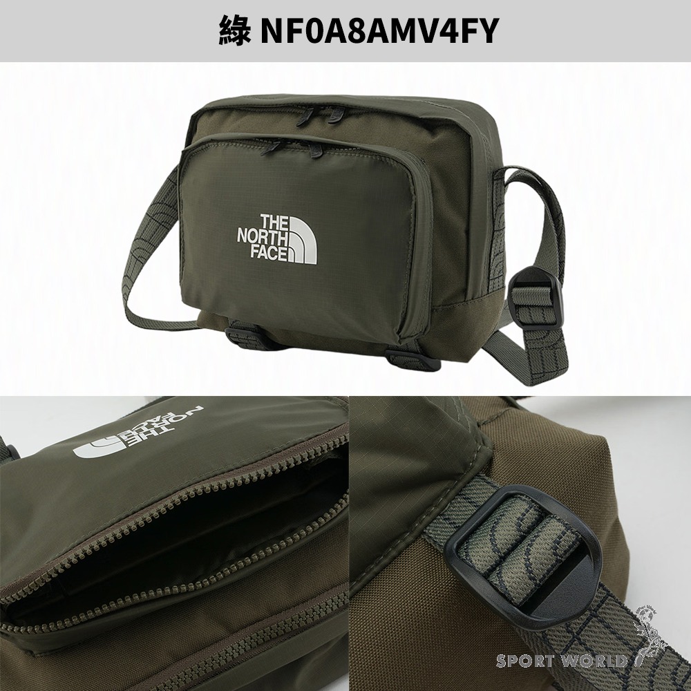 The North Face 肩背包 斜背包 防撕裂 【運動世界】NF0A8AMV4FY/NF0A8AMV4HF-細節圖4