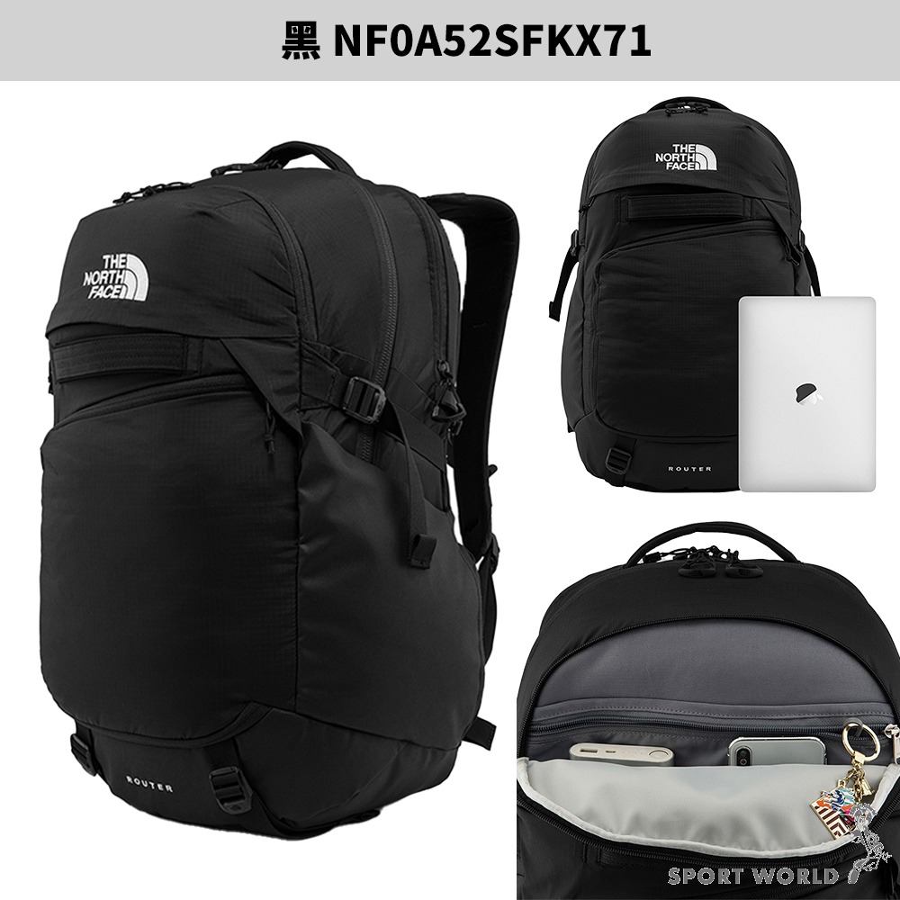 The North Face 北面 後背包 大容量 多隔層【運動世界】NF0A52SFKX71-細節圖4