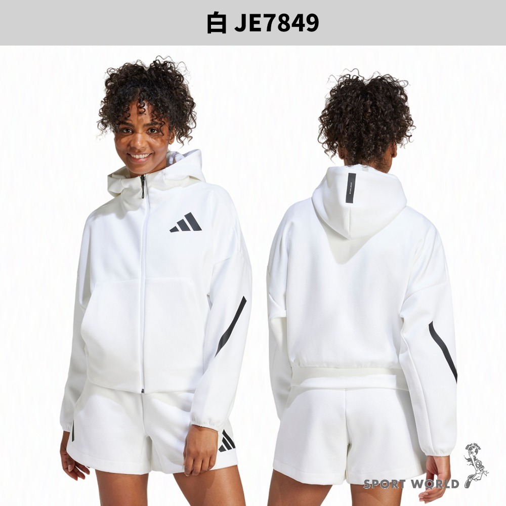 Adidas連帽外套 女裝 Z.N.E.【運動世界】JD9593/JE7848/JE7849/JE7853/JF4789-細節圖5