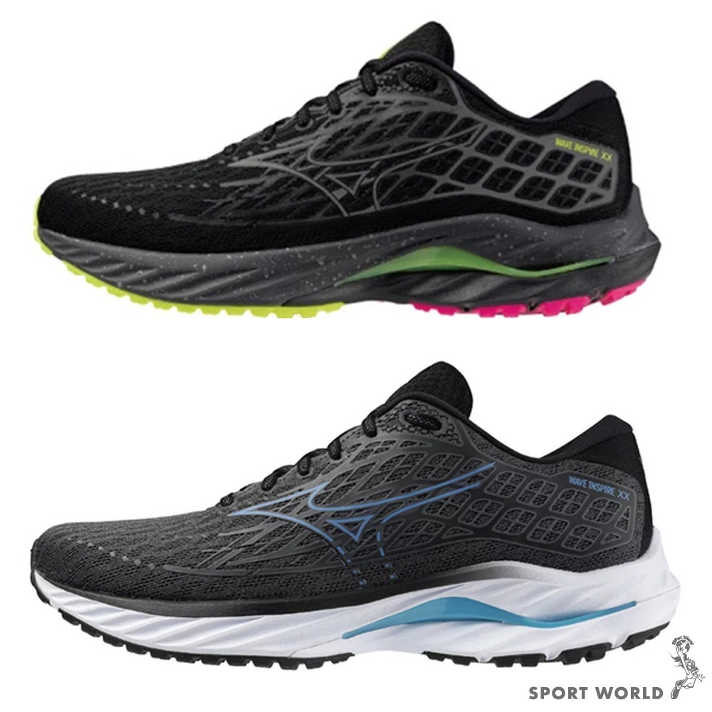 Mizuno 美津濃 慢跑鞋 男鞋 WAVE INSPIRE 20【運動世界】J1GC246401/J1GC244552-細節圖2