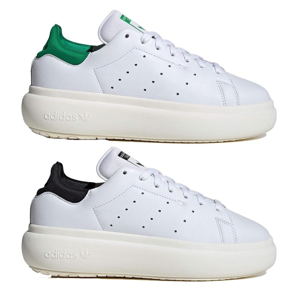 Adidas 休閒鞋 女鞋 厚底 STAN SMITH PF 白綠/白黑【運動世界】ID2786/IE0450-細節圖2