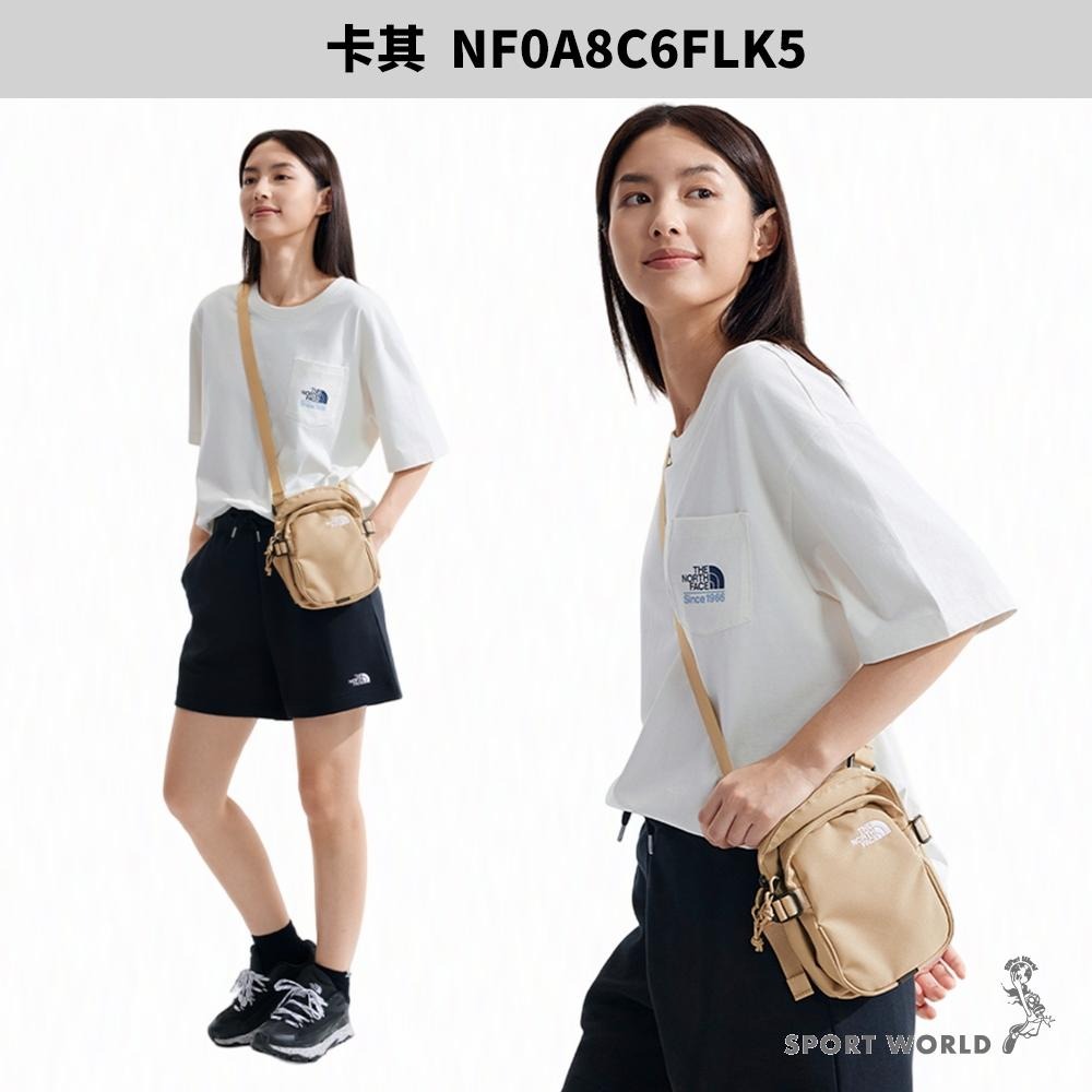 The North Face 北面 斜背包 隨身小包 多隔層 出國適合【運動世界】NF0A8C6FKX7/C6F3X4-細節圖6