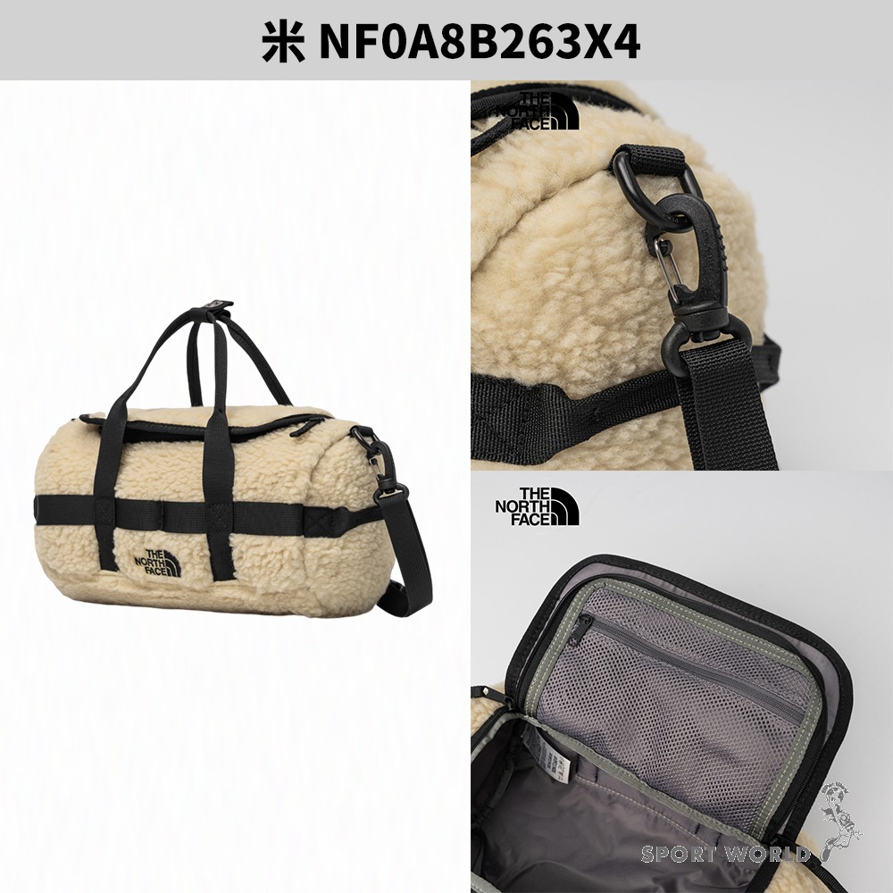 The North Face 北面 斜背包 側背 羊羔毛【運動世界】NF0A8B263X4/NF0A8B26JK3-細節圖4